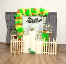 birthday Green Balloon Happy Birthday Decor